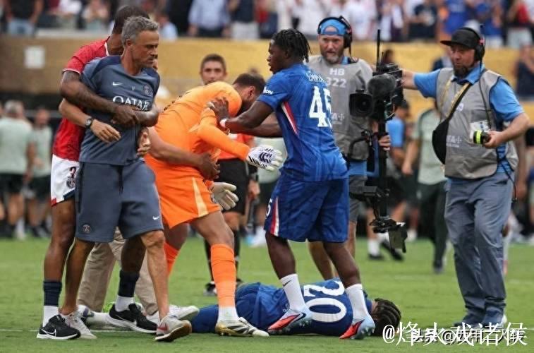 巴黎主教练恩里克赛后失态，引法国媒体集体炮轰